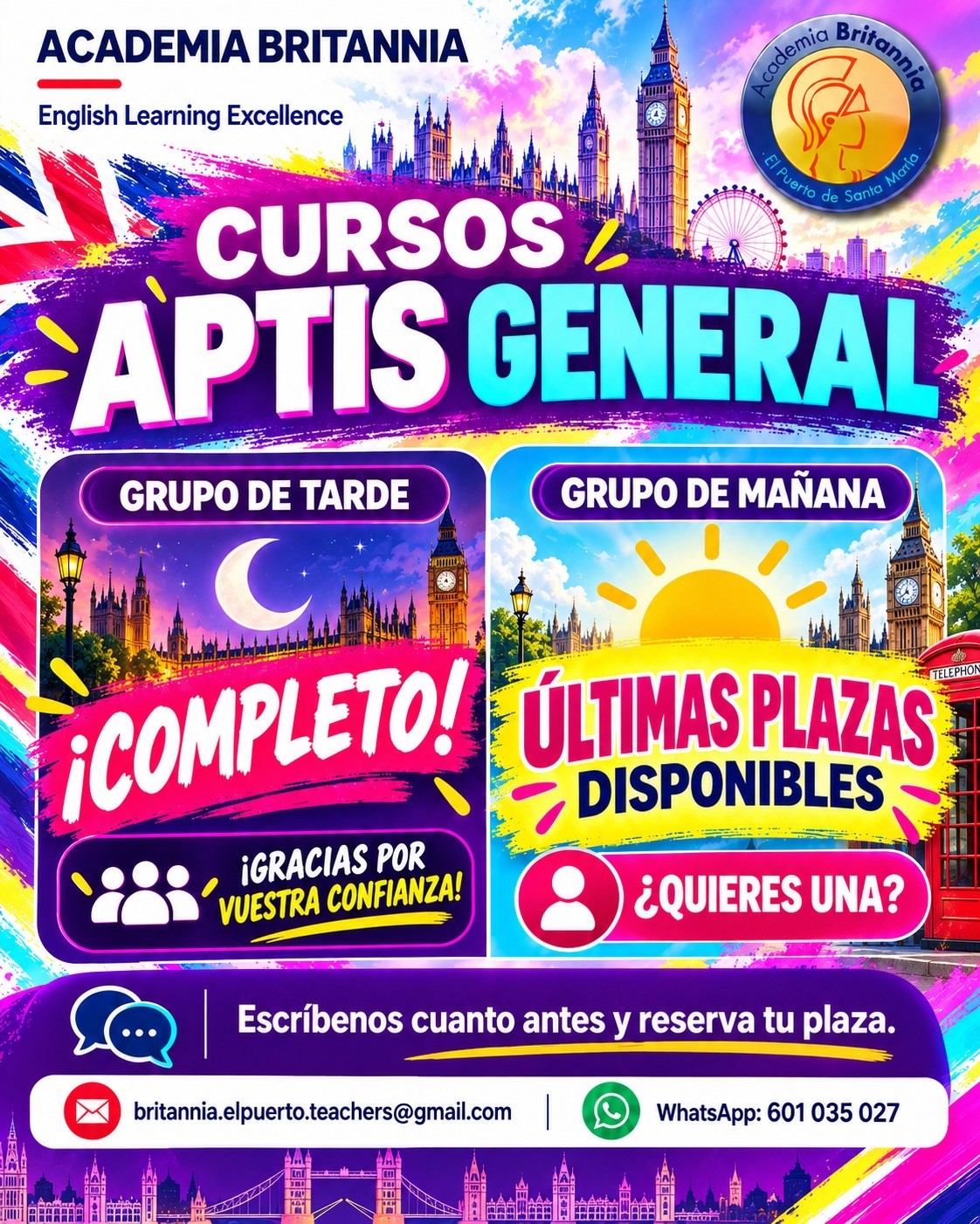 Aviso Academia Britannia