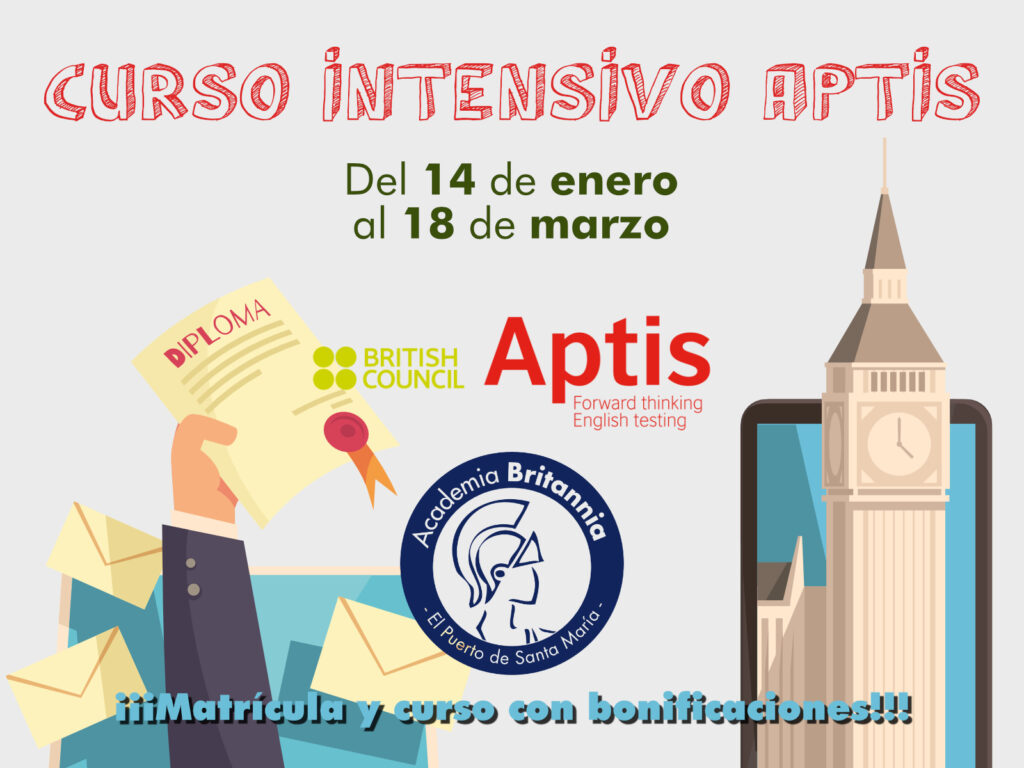 Curso APTIS academia britannia el puerto de santa maria